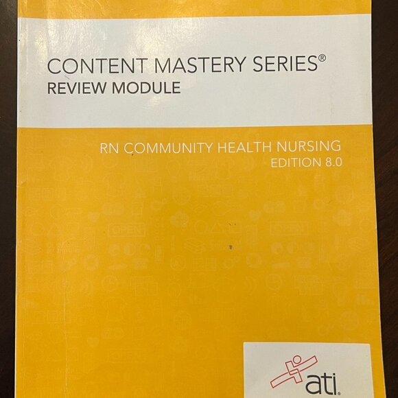 RN Community Health Nursing Edition 8. 0 By: Assessment Technologies Institute - Picture 1 of 3